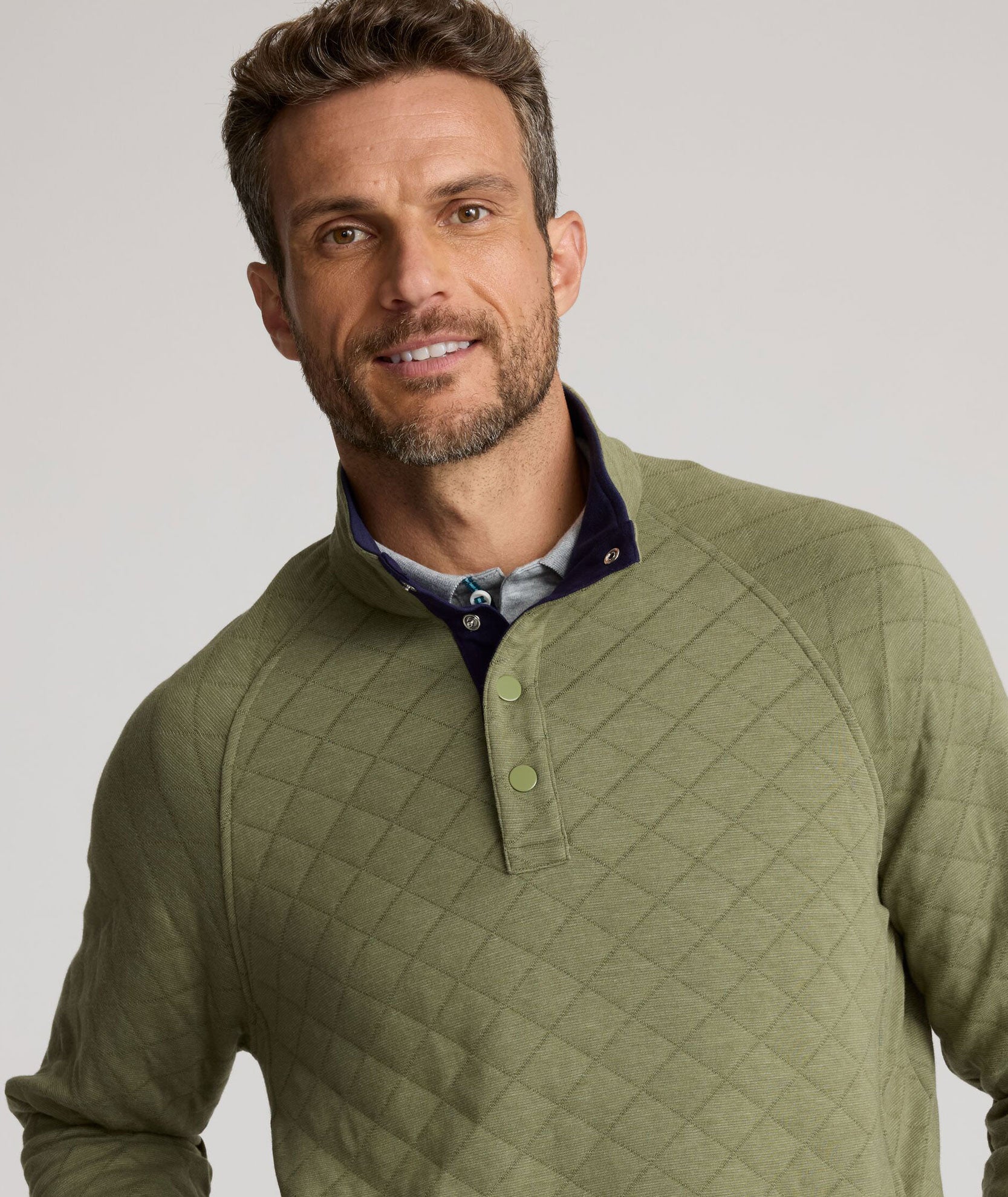 Quilted Pullover