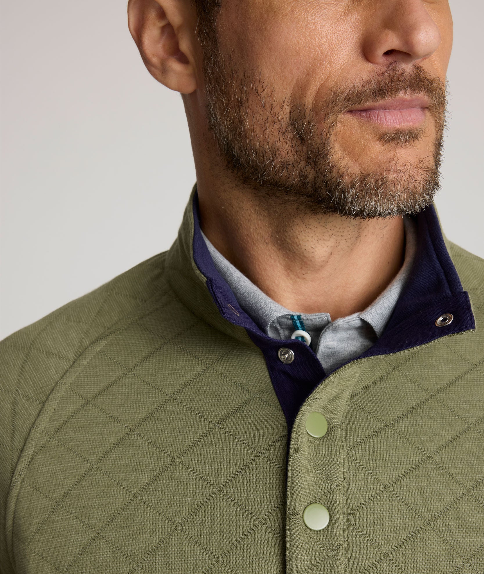 Quilted Pullover